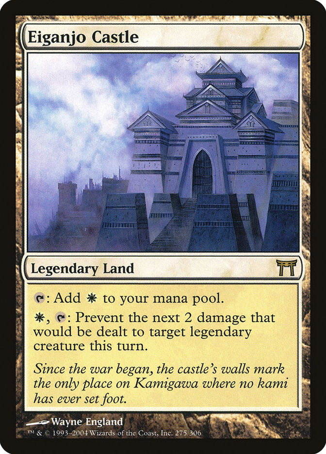 Magic | Eiganjo Castle [Champions of Kamigawa] | The Nerd Merchant