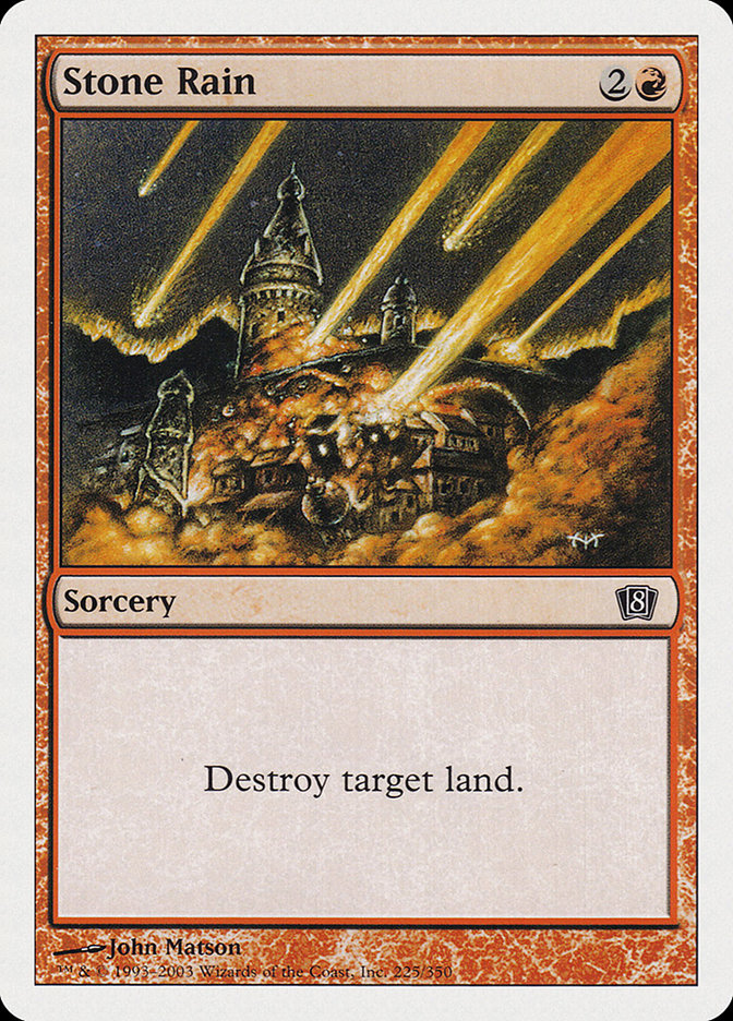 Magic | Stone Rain [Eighth Edition] | The Nerd Merchant