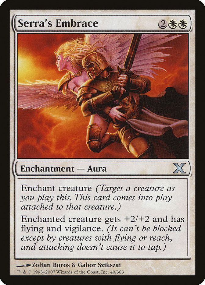 Magic | Serra's Embrace [Tenth Edition] | The Nerd Merchant