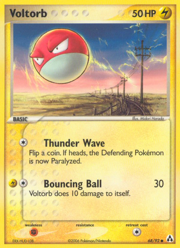 Pokemon | Voltorb (68/92) [EX: Legend Maker] | The Nerd Merchant