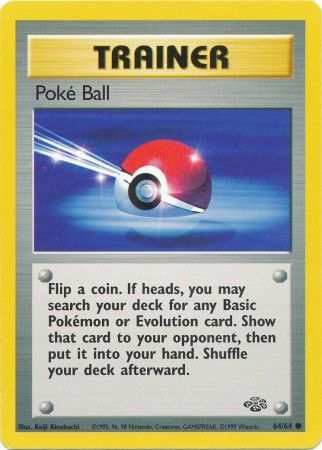 Pokemon | Poke Ball (64/64) [Jungle Unlimited] | The Nerd Merchant