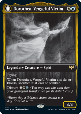 Magic | Dorothea, Vengeful Victim // Dorothea's Retribution [Innistrad: Double Feature] | The Nerd Merchant