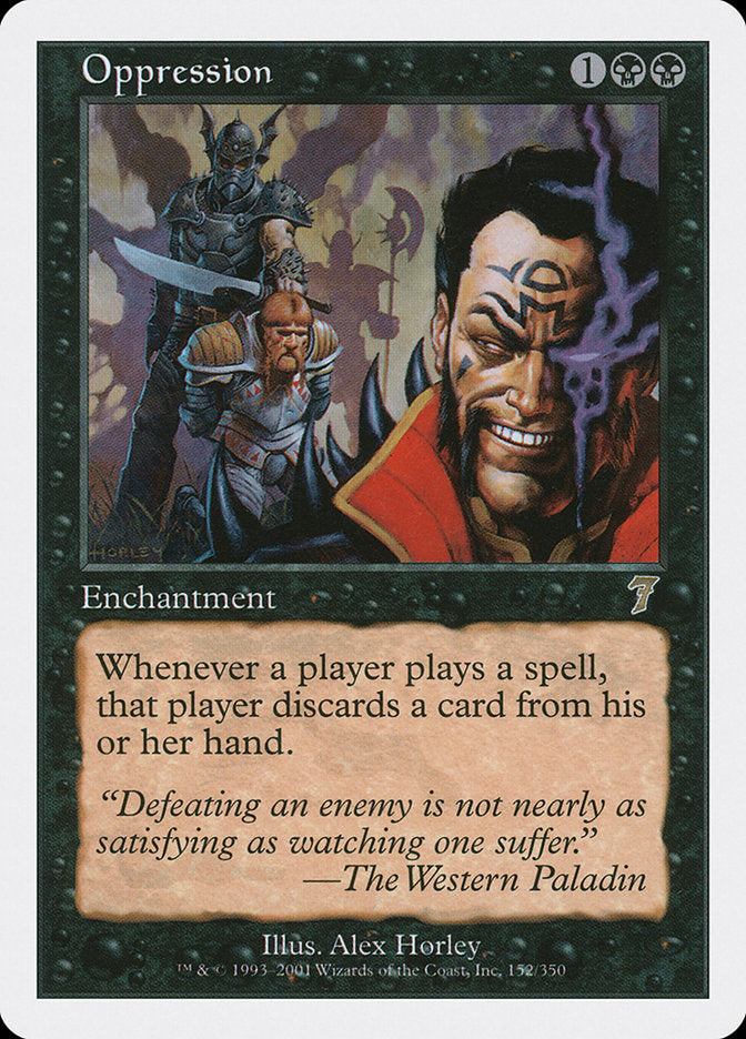 Magic | Oppression [Seventh Edition] | The Nerd Merchant
