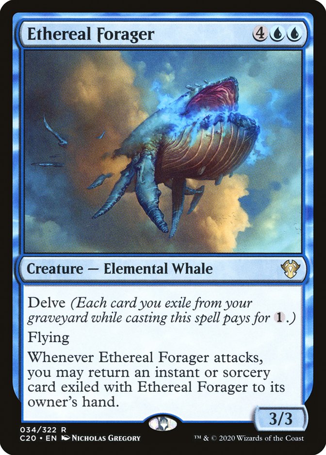 Magic | Ethereal Forager [Commander 2020] | The Nerd Merchant
