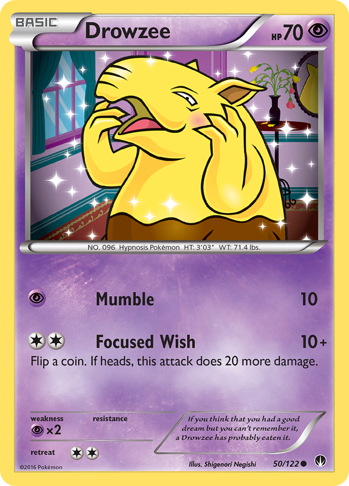 Pokemon | Drowzee (50/122) [XY: BREAKpoint] | The Nerd Merchant