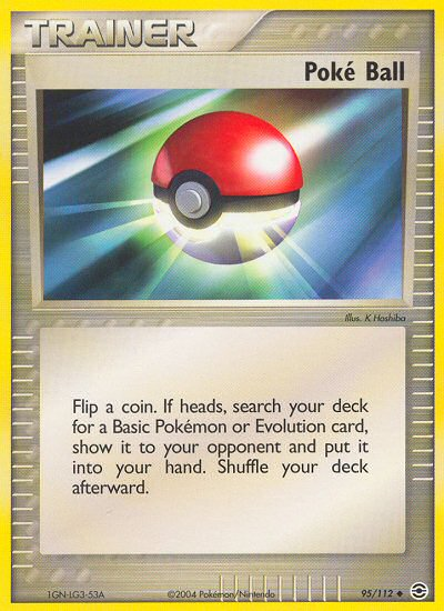 Pokemon | Poke Ball (95/112) [EX: FireRed & LeafGreen] | The Nerd Merchant