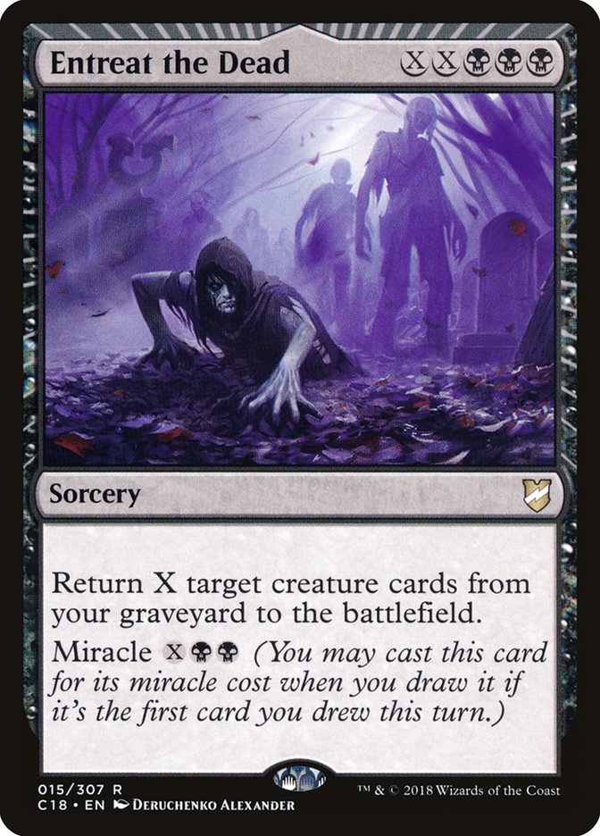 Magic | Entreat the Dead [Commander 2018] | The Nerd Merchant
