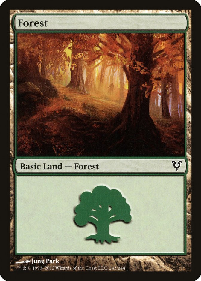 Magic | Forest (243) [Avacyn Restored] | The Nerd Merchant