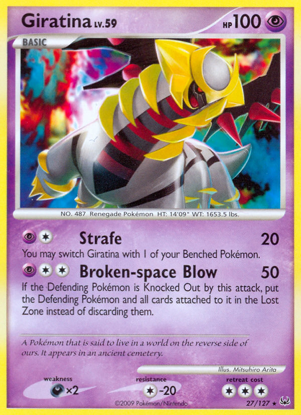 Pokemon | Giratina (27/127) [Platinum: Base Set] | The Nerd Merchant