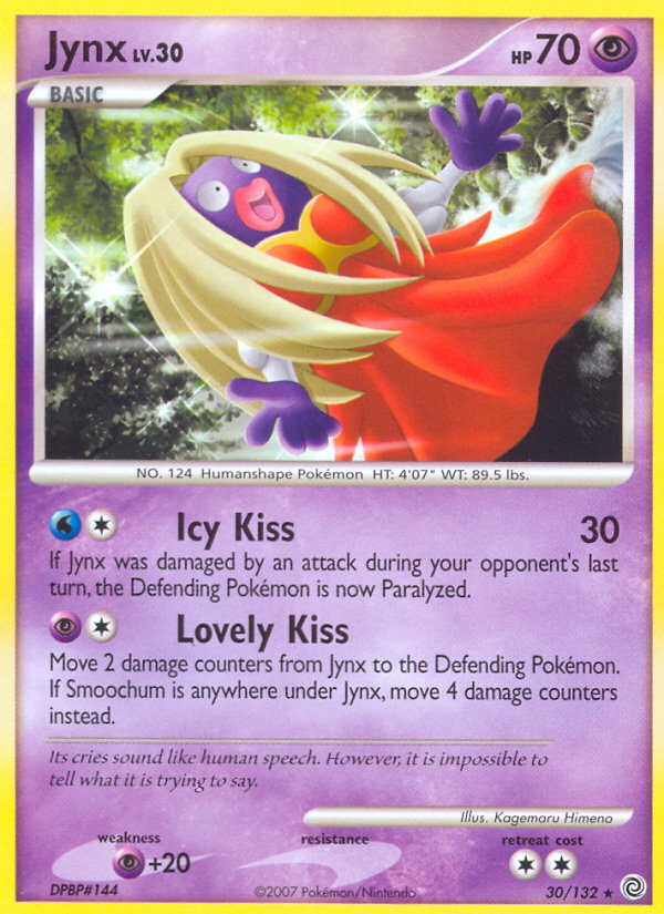 Pokemon | Jynx (30/132) [Diamond & Pearl: Secret Wonders] | The Nerd Merchant