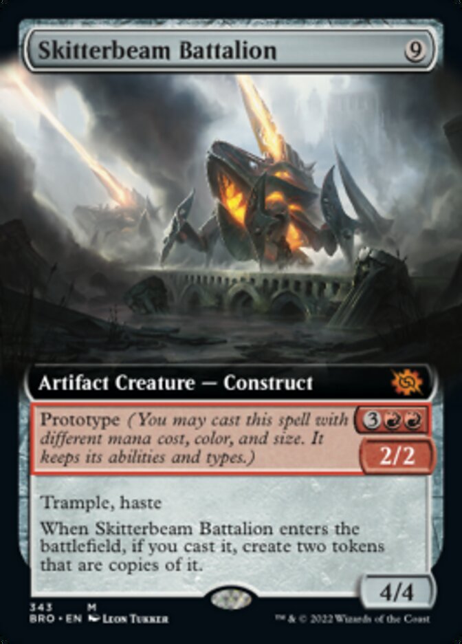 Magic | Skitterbeam Battalion (Extended Art) [The Brothers' War] | The Nerd Merchant