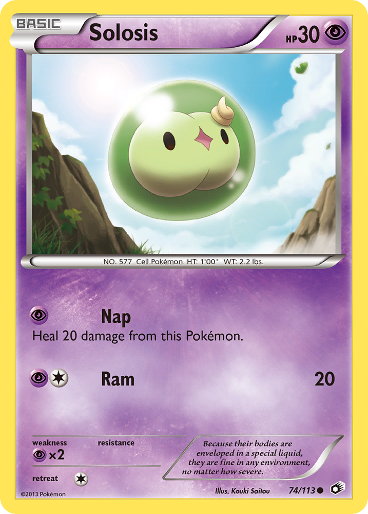 Pokemon | Solosis (74/113) [Black & White: Legendary Treasures] | The Nerd Merchant