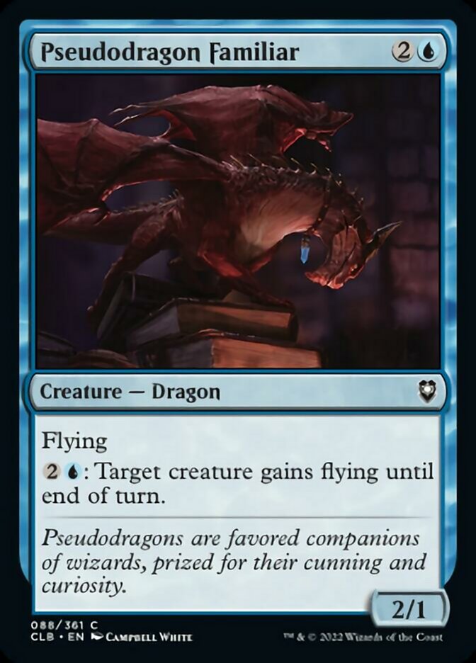 Magic | Pseudodragon Familiar [Commander Legends: Battle for Baldur's Gate] | The Nerd Merchant