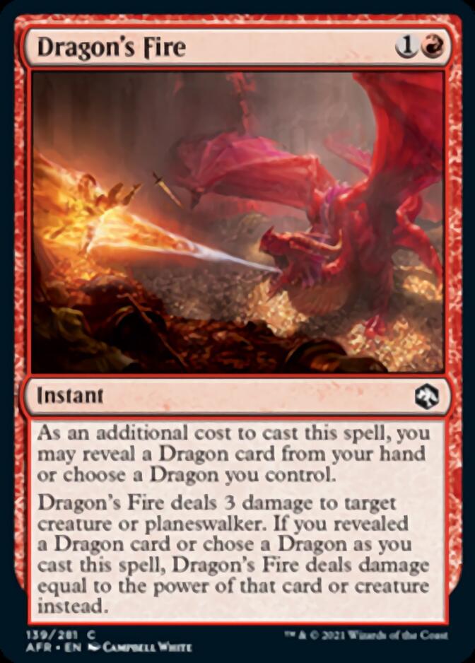Magic | Dragon's Fire [Dungeons & Dragons: Adventures in the Forgotten Realms] | The Nerd Merchant
