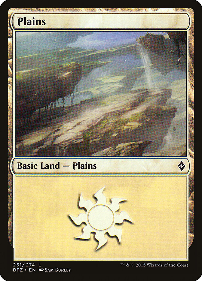 Magic | Plains (251) [Battle for Zendikar] | The Nerd Merchant
