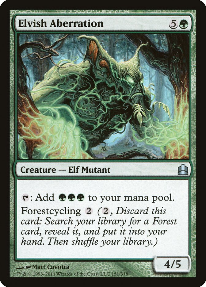 Magic | Elvish Aberration [Commander 2011] | The Nerd Merchant