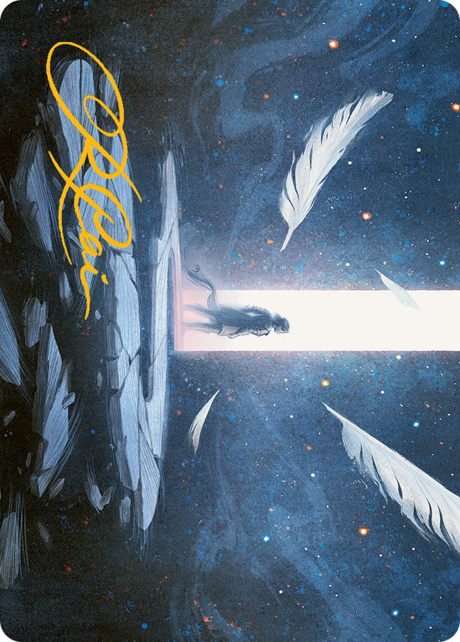 Magic | Moment of Truth Art Card (Gold-Stamped Signature) [March of the Machine Art Series] | The Nerd Merchant