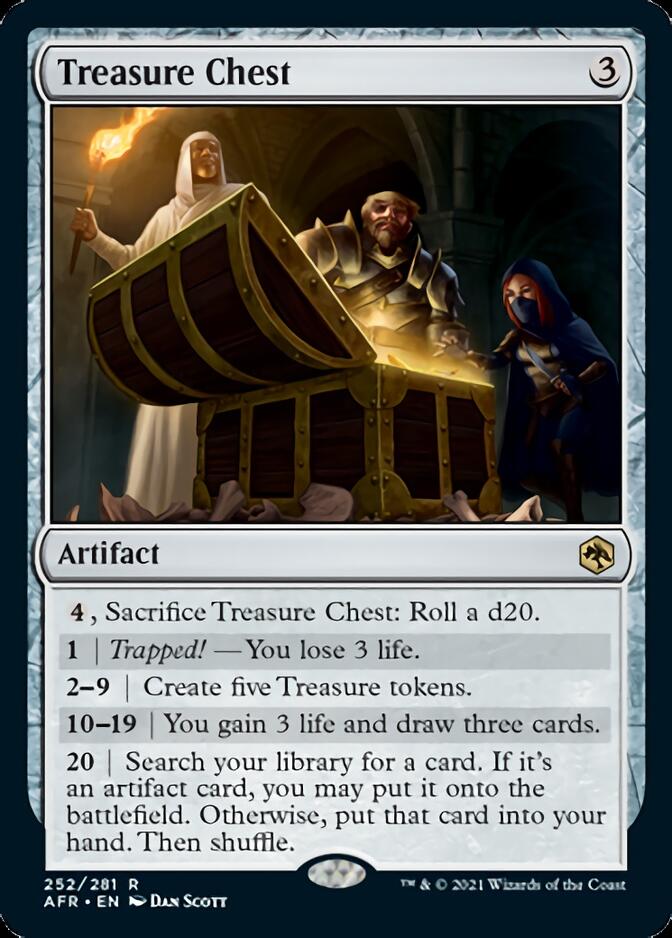 Magic | Treasure Chest [Dungeons & Dragons: Adventures in the Forgotten Realms] | The Nerd Merchant