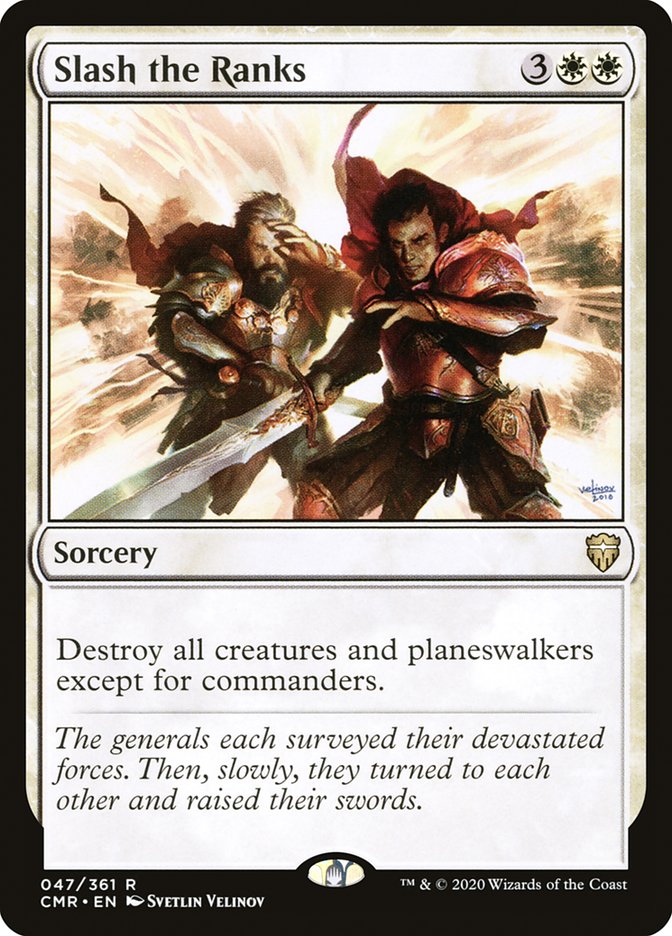 Magic | Slash the Ranks [Commander Legends] | The Nerd Merchant