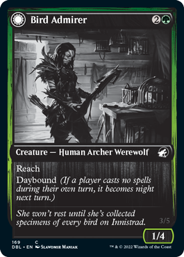 Magic | Bird Admirer // Wing Shredder [Innistrad: Double Feature] | The Nerd Merchant