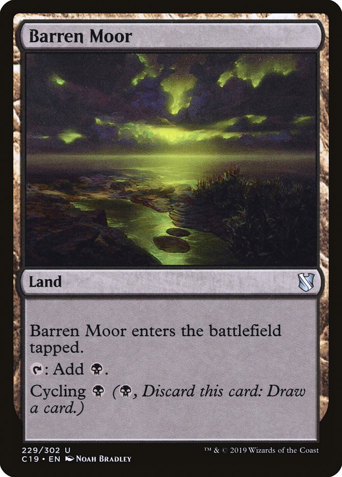 Magic | Barren Moor [Commander 2019] | The Nerd Merchant