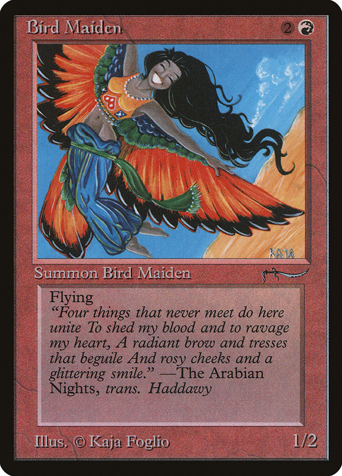 Magic | Bird Maiden (Dark Mana Cost) [Arabian Nights] | The Nerd Merchant