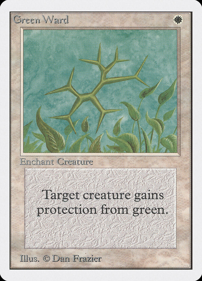 Magic | Green Ward [Unlimited Edition] | The Nerd Merchant
