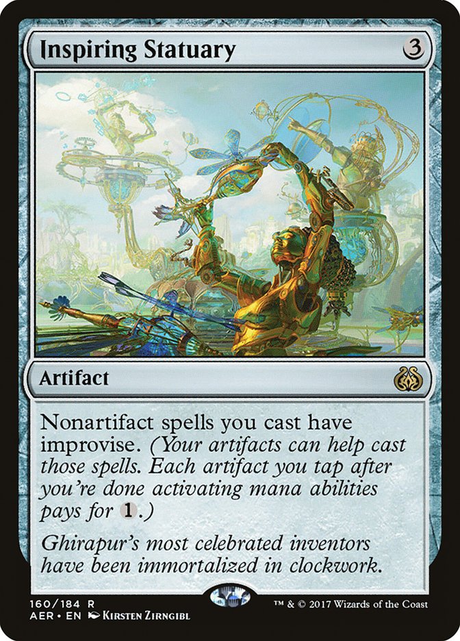 Magic | Inspiring Statuary [Aether Revolt] | The Nerd Merchant