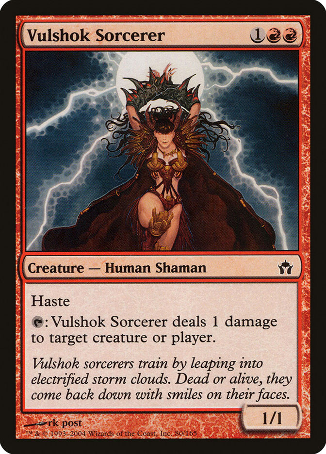 Magic | Vulshok Sorcerer [Fifth Dawn] | The Nerd Merchant