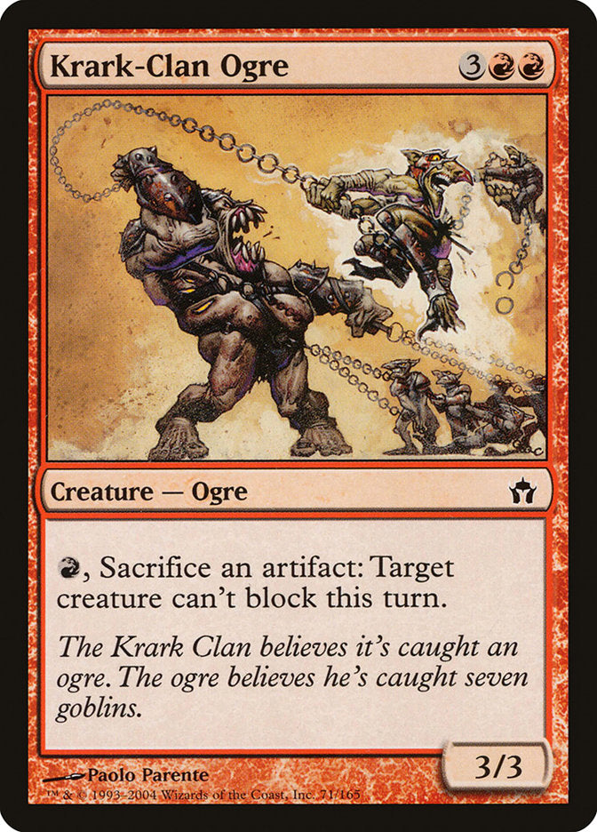 Magic | Krark-Clan Ogre [Fifth Dawn] | The Nerd Merchant
