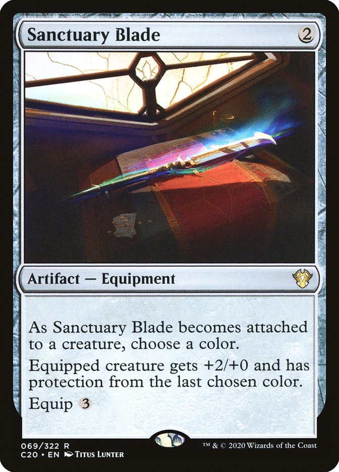 Magic | Sanctuary Blade [Commander 2020] | The Nerd Merchant