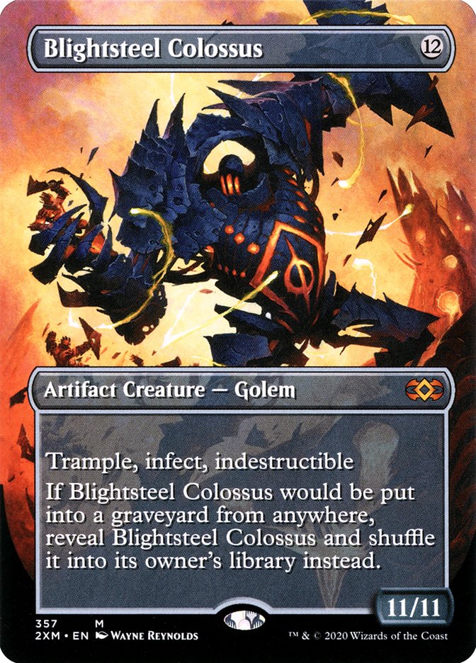 Magic | Blightsteel Colossus (Toppers) [Double Masters] | The Nerd Merchant