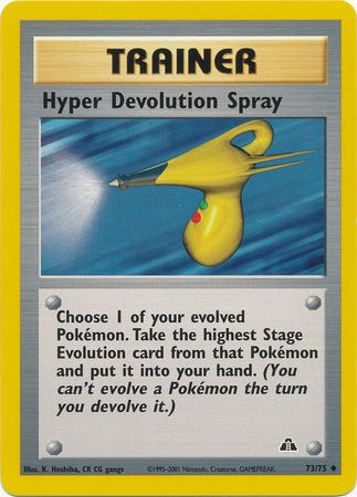 Pokemon | Hyper Devolution Spray (73/75) [Neo Discovery Unlimited] | The Nerd Merchant