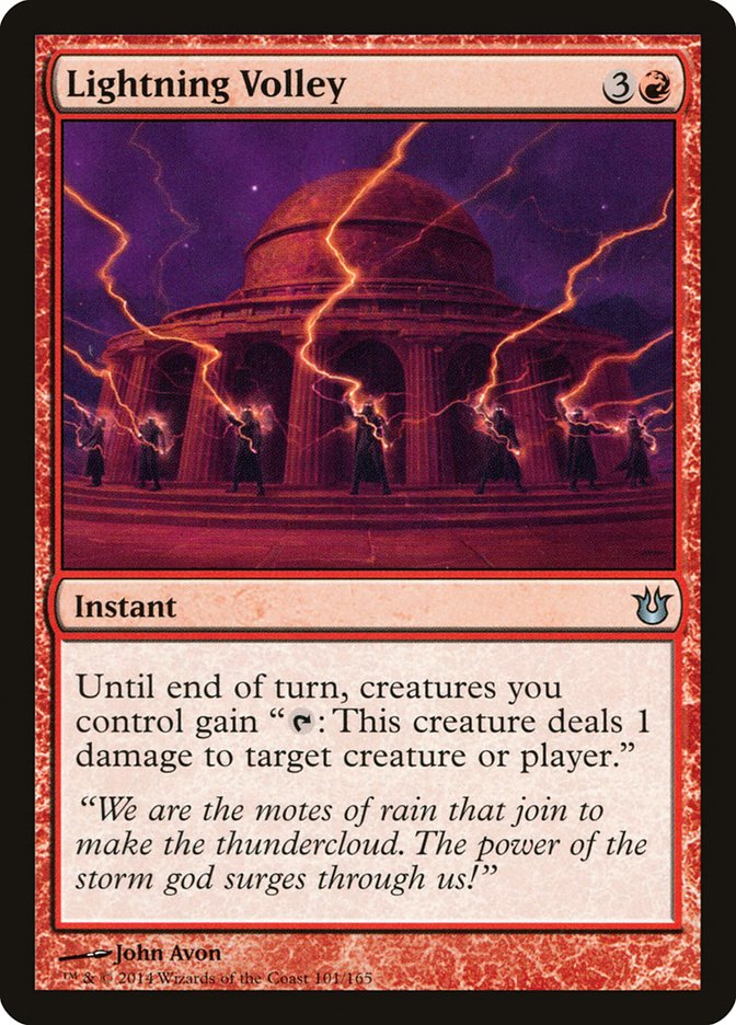 Magic | Lightning Volley [Born of the Gods] | The Nerd Merchant