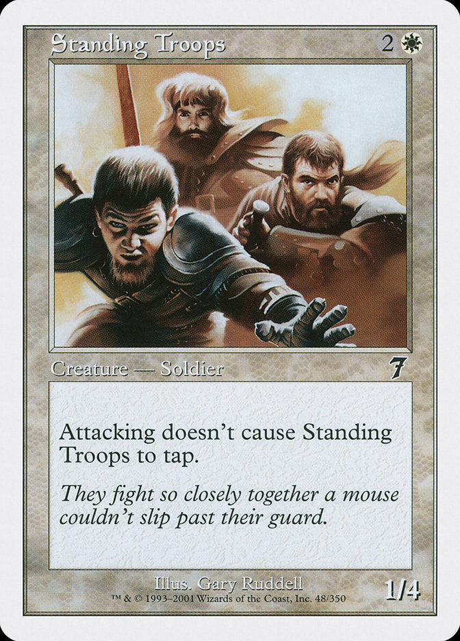 Magic | Standing Troops [Seventh Edition] | The Nerd Merchant