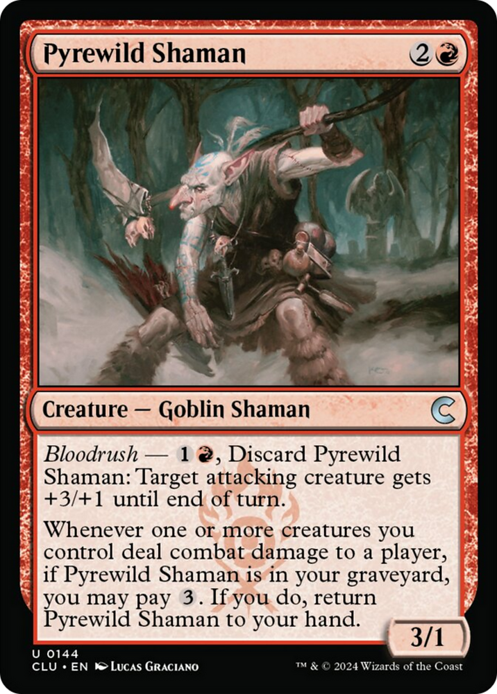 Magic | Pyrewild Shaman [Ravnica: Clue Edition] | The Nerd Merchant