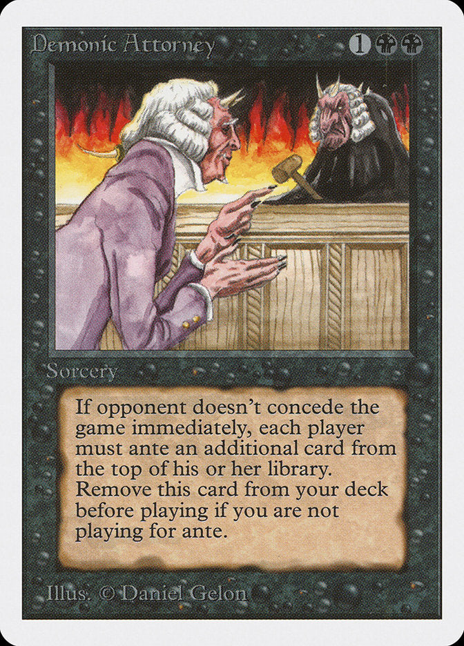 Magic | Demonic Attorney [Unlimited Edition] | The Nerd Merchant