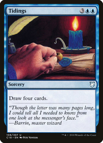 Magic | Tidings [Commander 2018] | The Nerd Merchant