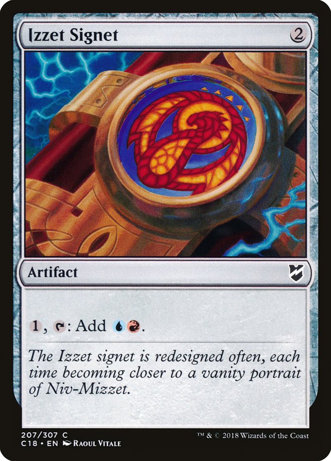 Magic | Izzet Signet [Commander 2018] | The Nerd Merchant