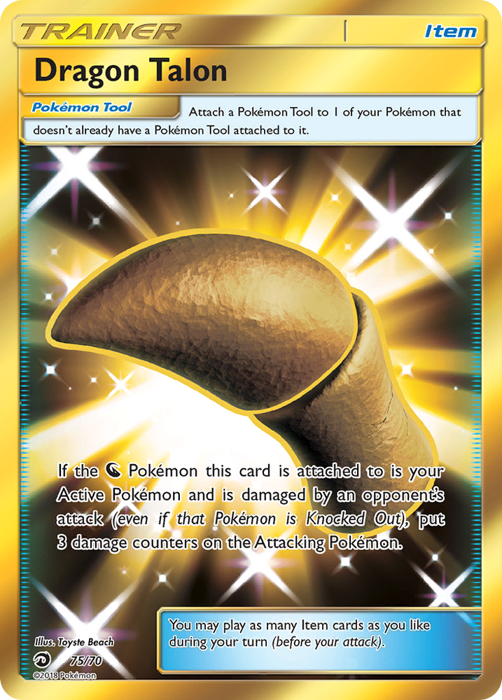 Pokemon | Dragon Talon (75/70) [Sun & Moon: Dragon Majesty] | The Nerd Merchant