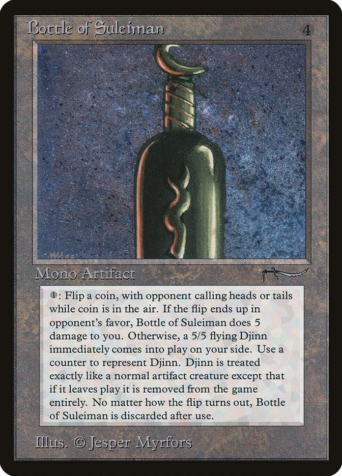 Magic | Bottle of Suleiman [Arabian Nights] | The Nerd Merchant