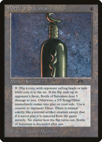 Magic | Bottle of Suleiman [Arabian Nights] | The Nerd Merchant