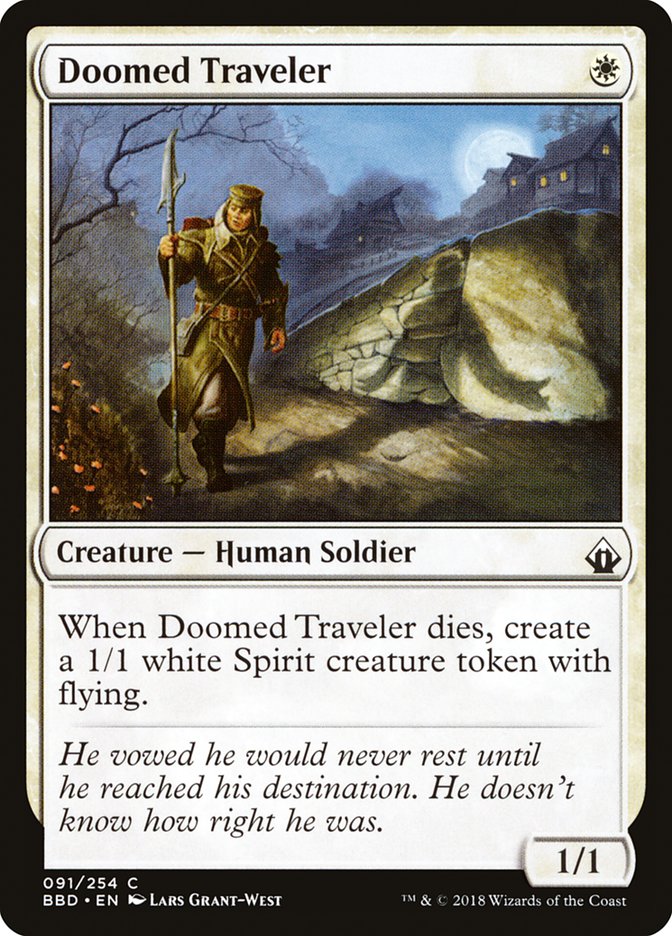 Magic | Doomed Traveler [Battlebond] | The Nerd Merchant