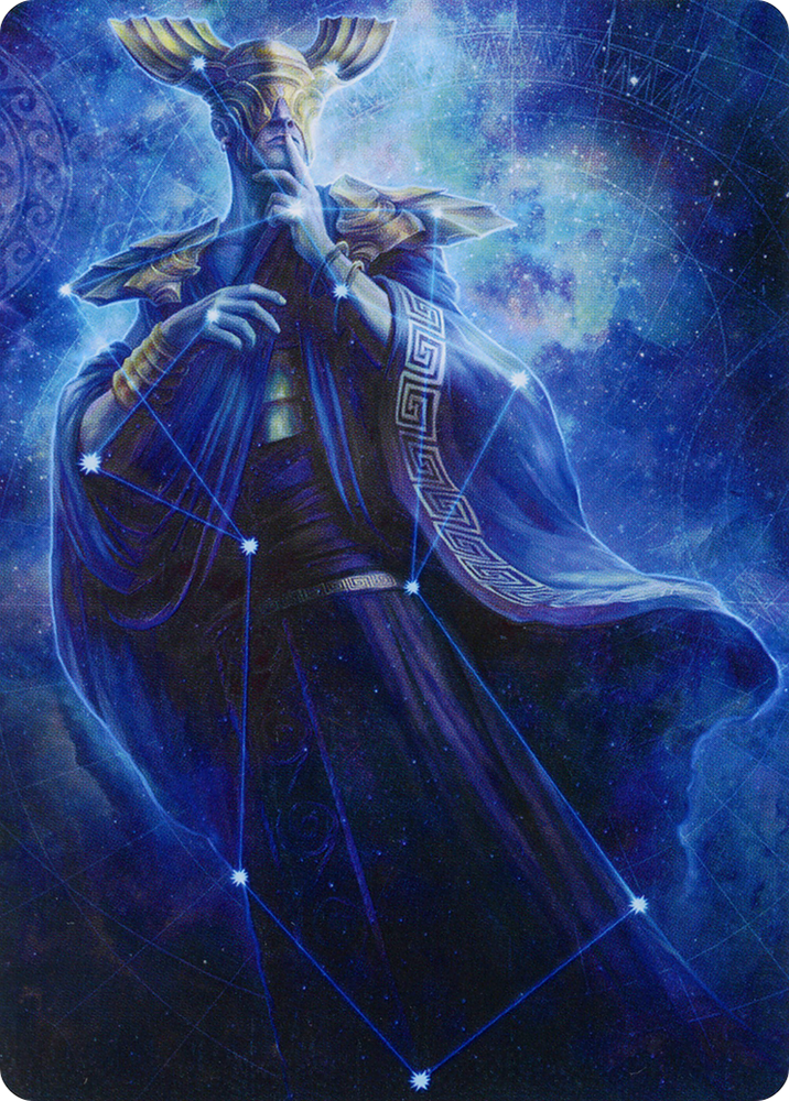 Magic | Atris, Oracle of Half-Truths Art Card [March of the Machine Art Series] | The Nerd Merchant