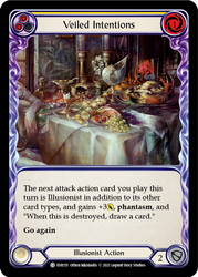 Flesh and Blood TCG | Veiled Intentions (Yellow) [EVR151] (Everfest)  1st Edition Rainbow Foil | The Nerd Merchant