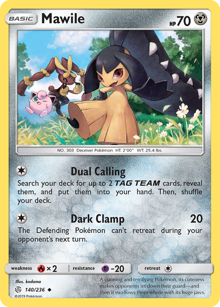 Pokemon| Mawile (140/236) [Sun & Moon: Cosmic Eclipse] | The Nerd Merchant