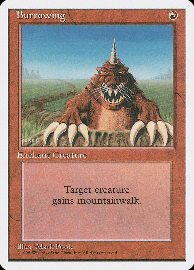 Magic | Burrowing [Fourth Edition] | The Nerd Merchant