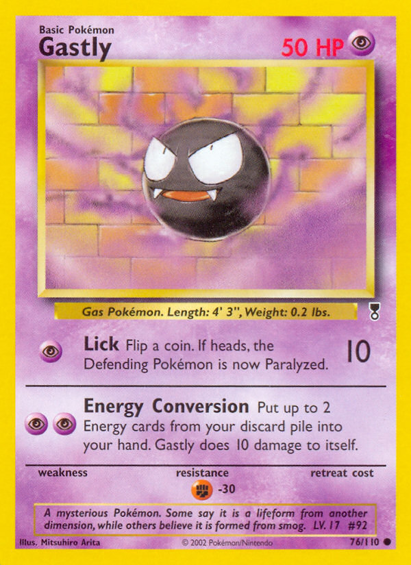 Pokemon | Gastly (76/110) [Legendary Collection] | The Nerd Merchant
