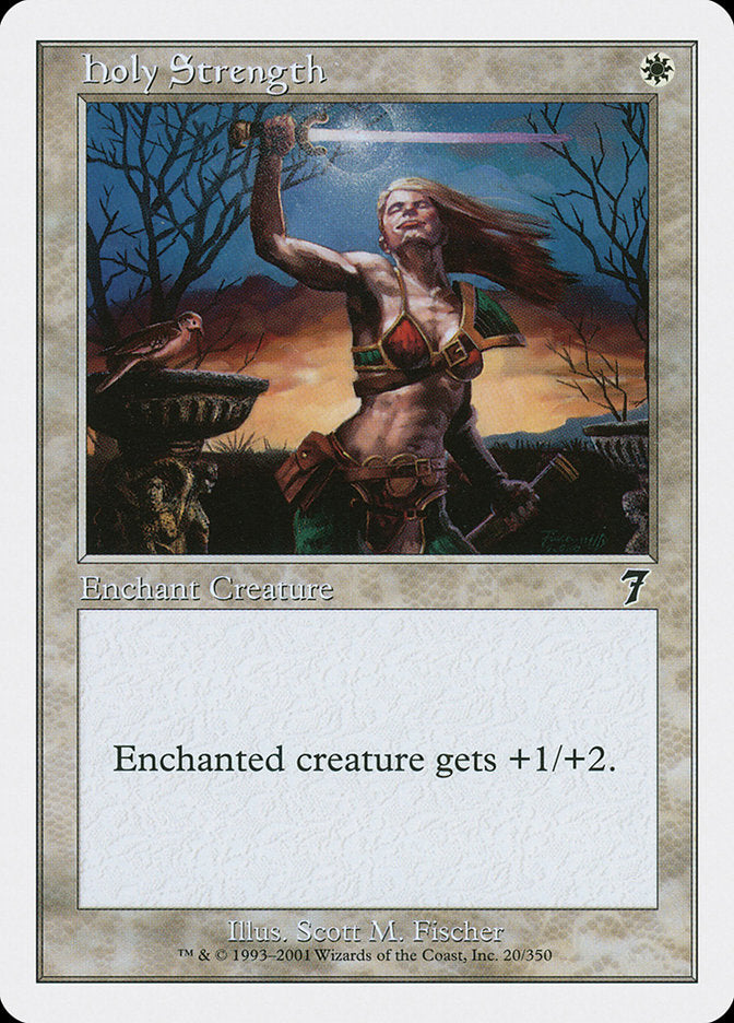 Magic | Holy Strength [Seventh Edition] | The Nerd Merchant