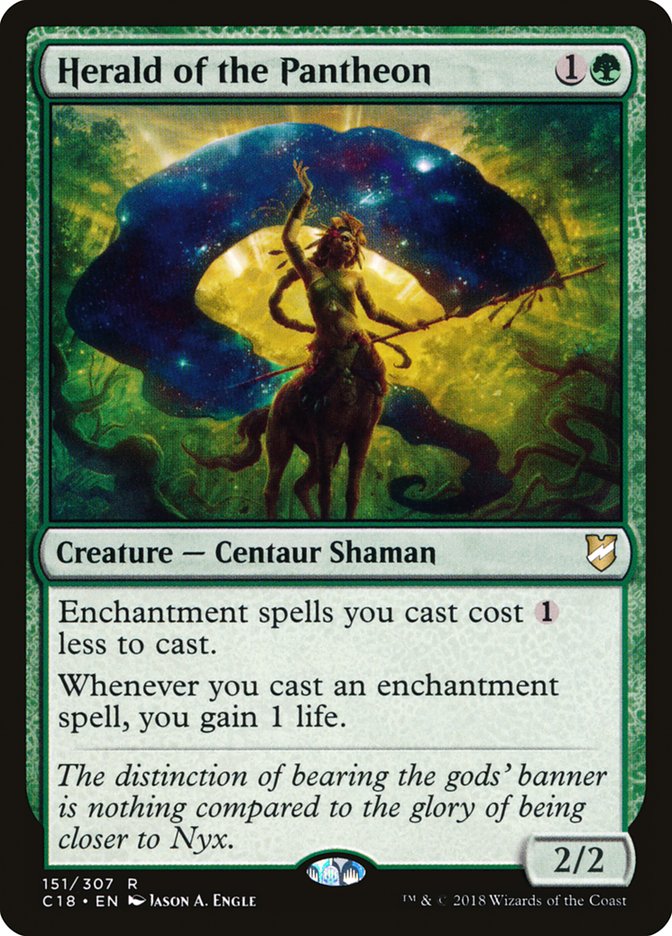 Magic | Herald of the Pantheon [Commander 2018] | The Nerd Merchant
